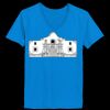 Ladies’  Junior Fine Jersey V-Neck Longer Length T-Shirt Thumbnail