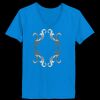 Ladies’  Junior Fine Jersey V-Neck Longer Length T-Shirt Thumbnail