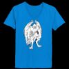 Ladies’  Junior Fine Jersey V-Neck Longer Length T-Shirt Thumbnail