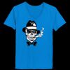 Ladies’  Junior Fine Jersey V-Neck Longer Length T-Shirt Thumbnail