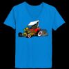 Ladies’  Junior Fine Jersey V-Neck Longer Length T-Shirt Thumbnail