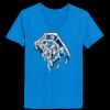 Ladies’  Junior Fine Jersey V-Neck Longer Length T-Shirt Thumbnail