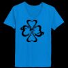Ladies’  Junior Fine Jersey V-Neck Longer Length T-Shirt Thumbnail