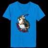 Ladies’  Junior Fine Jersey V-Neck Longer Length T-Shirt Thumbnail