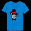 Ladies’  Junior Fine Jersey V-Neck Longer Length T-Shirt Thumbnail