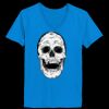 Ladies’  Junior Fine Jersey V-Neck Longer Length T-Shirt Thumbnail