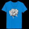 Ladies’  Junior Fine Jersey V-Neck Longer Length T-Shirt Thumbnail