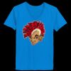 Ladies’  Junior Fine Jersey V-Neck Longer Length T-Shirt Thumbnail