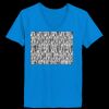 Ladies’  Junior Fine Jersey V-Neck Longer Length T-Shirt Thumbnail
