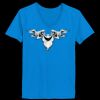 Ladies’  Junior Fine Jersey V-Neck Longer Length T-Shirt Thumbnail