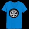 Ladies’  Junior Fine Jersey V-Neck Longer Length T-Shirt Thumbnail