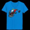 Ladies’  Junior Fine Jersey V-Neck Longer Length T-Shirt Thumbnail