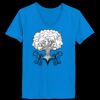 Ladies’  Junior Fine Jersey V-Neck Longer Length T-Shirt Thumbnail