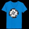 Ladies’  Junior Fine Jersey V-Neck Longer Length T-Shirt Thumbnail