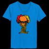 Ladies’  Junior Fine Jersey V-Neck Longer Length T-Shirt Thumbnail