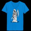 Ladies’  Junior Fine Jersey V-Neck Longer Length T-Shirt Thumbnail