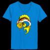 Ladies’  Junior Fine Jersey V-Neck Longer Length T-Shirt Thumbnail