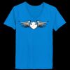 Ladies’  Junior Fine Jersey V-Neck Longer Length T-Shirt Thumbnail