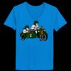Ladies’  Junior Fine Jersey V-Neck Longer Length T-Shirt Thumbnail