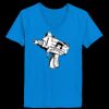Ladies’  Junior Fine Jersey V-Neck Longer Length T-Shirt Thumbnail