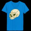 Ladies’  Junior Fine Jersey V-Neck Longer Length T-Shirt Thumbnail
