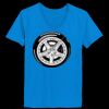 Ladies’  Junior Fine Jersey V-Neck Longer Length T-Shirt Thumbnail