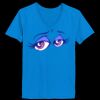 Ladies’  Junior Fine Jersey V-Neck Longer Length T-Shirt Thumbnail