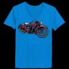 Ladies’  Junior Fine Jersey V-Neck Longer Length T-Shirt Thumbnail