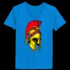 Ladies’  Junior Fine Jersey V-Neck Longer Length T-Shirt Thumbnail