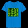 Ladies’  Junior Fine Jersey V-Neck Longer Length T-Shirt Thumbnail