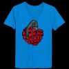 Ladies’  Junior Fine Jersey V-Neck Longer Length T-Shirt Thumbnail