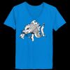 Ladies’  Junior Fine Jersey V-Neck Longer Length T-Shirt Thumbnail