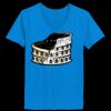 Ladies’  Junior Fine Jersey V-Neck Longer Length T-Shirt Thumbnail