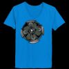 Ladies’  Junior Fine Jersey V-Neck Longer Length T-Shirt Thumbnail