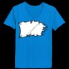 Ladies’  Junior Fine Jersey V-Neck Longer Length T-Shirt Thumbnail