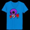 Ladies’  Junior Fine Jersey V-Neck Longer Length T-Shirt Thumbnail
