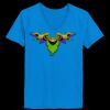 Ladies’  Junior Fine Jersey V-Neck Longer Length T-Shirt Thumbnail