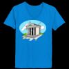 Ladies’  Junior Fine Jersey V-Neck Longer Length T-Shirt Thumbnail