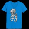Ladies’  Junior Fine Jersey V-Neck Longer Length T-Shirt Thumbnail