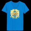Ladies’  Junior Fine Jersey V-Neck Longer Length T-Shirt Thumbnail