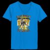 Ladies’  Junior Fine Jersey V-Neck Longer Length T-Shirt Thumbnail