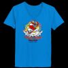 Ladies’  Junior Fine Jersey V-Neck Longer Length T-Shirt Thumbnail
