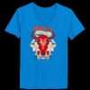 Ladies’  Junior Fine Jersey V-Neck Longer Length T-Shirt Thumbnail