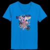 Ladies’  Junior Fine Jersey V-Neck Longer Length T-Shirt Thumbnail