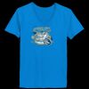 Ladies’  Junior Fine Jersey V-Neck Longer Length T-Shirt Thumbnail