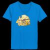 Ladies’  Junior Fine Jersey V-Neck Longer Length T-Shirt Thumbnail