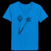 Ladies’  Junior Fine Jersey V-Neck Longer Length T-Shirt Thumbnail
