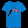 Ladies’  Junior Fine Jersey V-Neck Longer Length T-Shirt Thumbnail