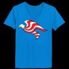Ladies’  Junior Fine Jersey V-Neck Longer Length T-Shirt Thumbnail