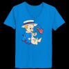 Ladies’  Junior Fine Jersey V-Neck Longer Length T-Shirt Thumbnail